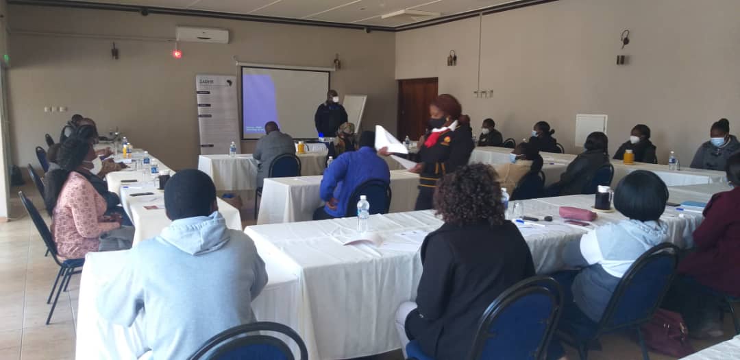 ZADHR capacitates Gweru health workers through Covid-19 diagnostics and testing training