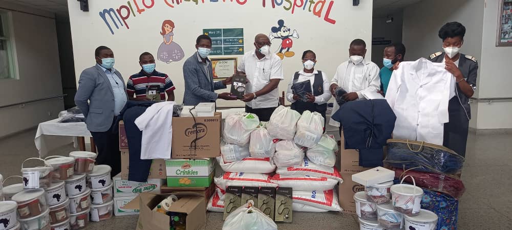 ZADHR donates to Mpilo Hospital May 26 hostel fire victims