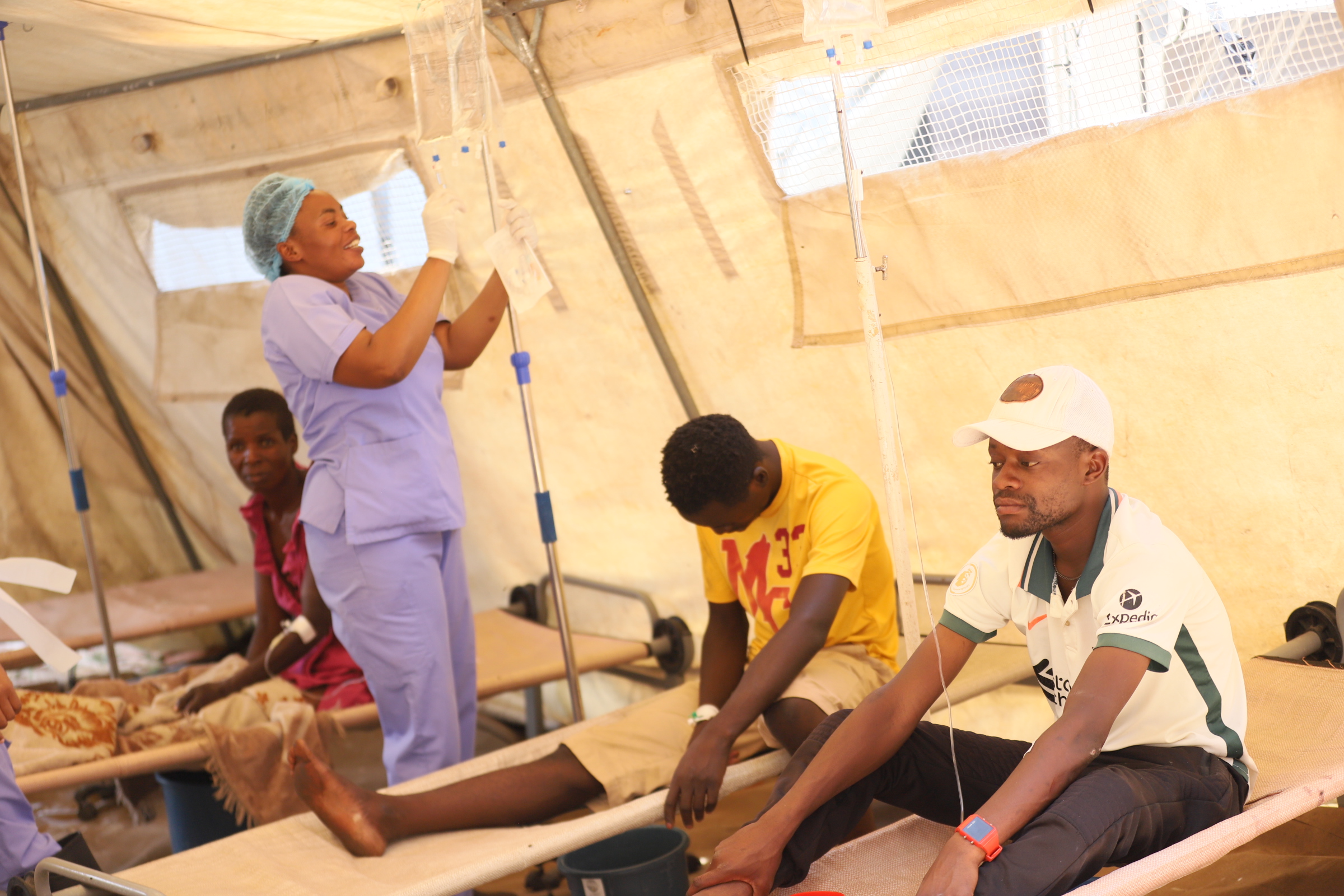 Zimbabwe: cholera patients treated in epicentre of Kuwadzana